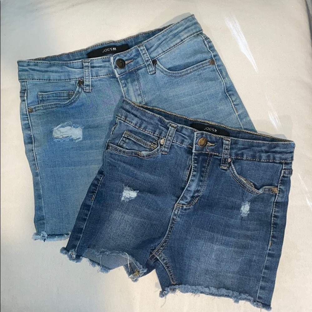 Two Pair Girls’ Joe’s Jeans Shorts - 10